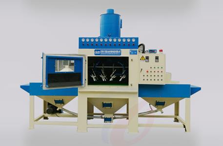 Large automatic sandblasting machine