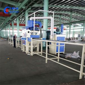 Double-sided automatic sandblasting machine