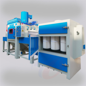 Environmental protection and energy saving sandblasting machine